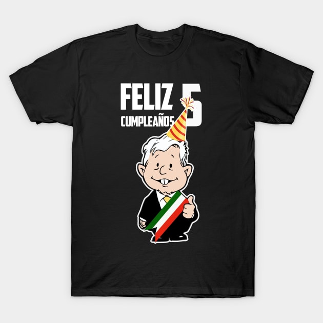 Me Canso Ganso 5th Birthday T-Shirt by GillTee